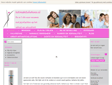 Tablet Screenshot of intimatesolutions.nl